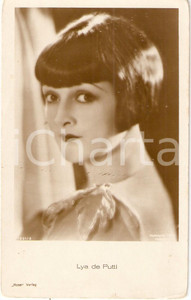 Cartolina originale da collezione 1931 CINEMA Ritratto Lya DE PUTTI Attrice Cartolina FP NV 1