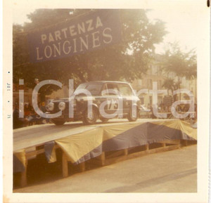 Fotografia d'epoca originale 1971 RIVANAZZANO TERME (PV) Rally AUTOBIANCHI A112 ABARTH alla partenza ^Foto 1