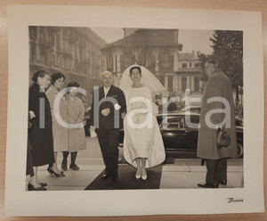 Fotografia d epoca originale 1960 ca TORINO Giornalista Antonio ANTONUCCI alle nozze della figlia Foto 4 1