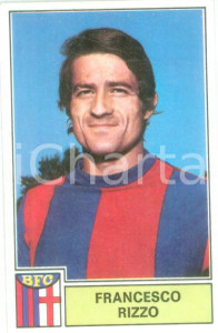 Oggetto da collezione cartaceo PANINI CALCIATORI 1971  1972 Figurina Francesco RIZZO  Serie A BOLOGNA 1