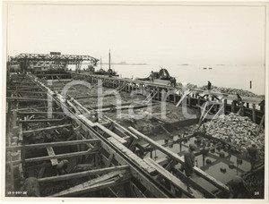 Fotografia d epoca originale 1931 VENEZIA Costruzione del Ponte Littorio Ponte della Libertà Foto 2 1
