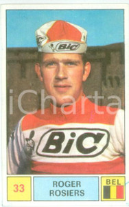 Oggetto da collezione cartaceo PANINI  SPRINT 1971 Figurina Roger ROSIERS n° 33 Ciclismo Sponsor BIC 1