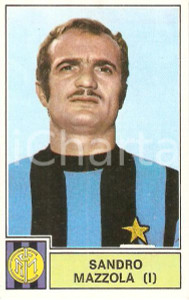 Oggetto da collezione cartaceo PANINI CALCIATORI 1971  1972 Figurina Sandro MAZZOLA Serie A INTER 1 1