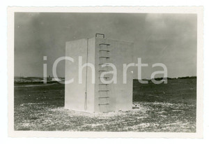 Fotografia d epoca originale 1930 ca AOI  MOGADISCIO SOMALIA Forno crematorio  Foto 15x10 cm 1