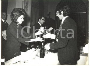 Fotografia d epoca originale 1990 ca GENOVA Cerimonia di premiazione 18 Fotografia VINTAGE 24x18 cm 1