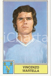 Oggetto da collezione cartaceo PANINI CALCIATORI 1971  1972 Figurina Vincenzo MARTELLA Serie A NAPOLI 1 1