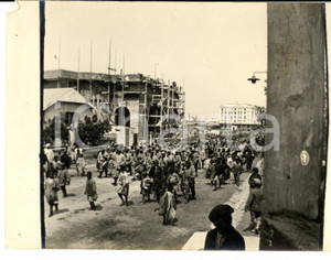 Fotografia d epoca originale 1940 ca DAKAR ? Sfilata banda musicale delle truppe coloniali Foto 18x13 2 1