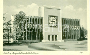 Cartolina originale da collezione 1938 NURNBERG Palazzo dei Congressi nella LUITPOLDARENA Cartolina FP NV 1