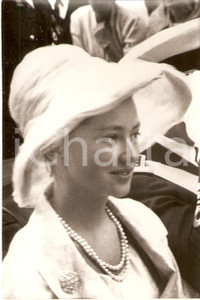 Fotografia d epoca originale 1960 ca BELGIO Principessa Paola RUFFO con cappello bianco Foto 9 1