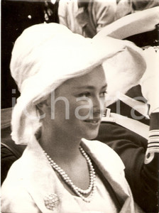 Fotografia d epoca originale 1960 ca BELGIO Principessa Paola RUFFO con cappello bianco Foto 5 1