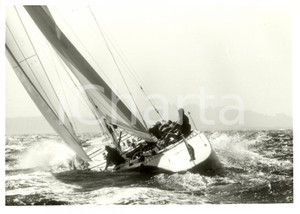 Fotografia d epoca originale 1987 FREMANTLE Louis Vuitton Cup AZZURRA II virata SAILING REGATTA Foto 3 1