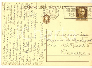 Autografo originale 1931 LA SPEZIA Carlo CORDERO DI MONTEZEMOLO su svendita biancheria Autografo 1