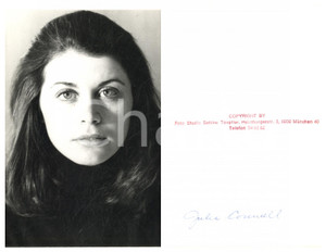 Autografo originale 1990 ca LIRICA Soprano Julia CONWELL  Foto seriale con autografo 10x15 1