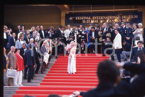 1988 CICCIOLINA Ilona STALLER al Festival di CANNES *35 mm vintage slide (16) Diapositiva d'epoca, in formato 35 mm.CONDIZIONI: GOODE' severamente vietata la riproduzione. Tutti i diritti sono riservati.Nella diapositiva ICharta mette in vendita, sul negozio eBay e in esclusiva sul sito "icharta" il proprio archivio composto da numerose diapositive e negativi fotografici d'epoca, tutti originali e autentici, che attraversano la storia del costume italiano tra gli la fine degli anni Sessanta e Novanta.Si tratta di uno sguardo inedito sull'attualità , la politica, la vita quotidiana, il gossip e la cultura, che fotografa il cambiamento della nazione in quest'ultimo scorcio del XX secolo. Un'occasione unica per il mercato del collezionismo, che vede finalmente disponibile un archivio eccezionale per vastità , tematiche e condizioni, in un settore (il negativo fotografico e la diapositiva) di assoluta novità e dalle interessanti prospettive di investimento.  GOOD/buono   originale e autentica 1