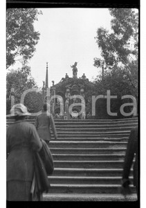 Fotografia d epoca originale 1921 INTRA VB Isola Bella il giardino Barocco NEGATIVO ORIGINALE 1