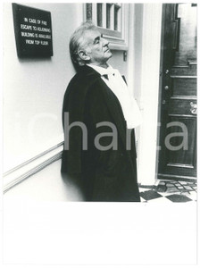Fotografia d epoca originale 1977 MUSICA CLASSICA Leonard BERNSTEIN  Photo 17x24 cm 1