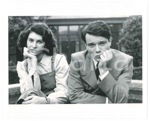 Materiale cinematografico d’epoca 1985 ca ITALIA Massimo RANIERI Barbara NASCIMBENE  Foto 25x20 cm 1