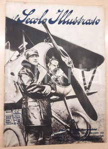 1917 WW1 IL SECOLO ILLUSTRATO Aviatore Flavio TORELLO BARACCHINI *Rivista DATA: 1° settembre 1917Anno V n° 17Rivista originale d'epoca, con vari articoli dedicati alla guerra mondiale in corso.Numerose illustrazioni, anche a piena pagina.PAGINE: 30 POOR/danneggiato piccolo strappo marginale che interessa tutto il fascicolo; lievi macchie in copertina Formato: 25x34 cm originale e autentica 1