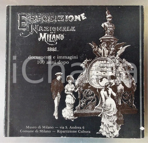 Libro, pubblicazione d epoca 1981 MILANO Esposizione Nazionale 1881  Documenti e immagini Catalogo 2 1