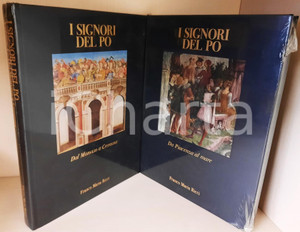2002 I Signori del Po - FMR Franco Maria Ricci Editore 2 voll. Legatura editoriale in seta nera con illustrazione applicata. In 2 volumi, intonsi con cellophane originale.Titoli: "Dal Monviso a Cremona" e "Da Piacenza al mare".PAGINE: 252 + 268EDITORE: Franco Maria Ricci Editore GOOD/buono  Formato: 23x31 cm originale e autentica 1