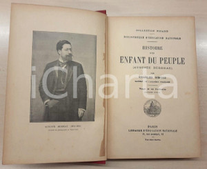 Libro, pubblicazione d epoca 1900 Charles SIMOND Histoire d un enfant du peuple Auguste Burdeau 4 ed. 1