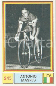 Oggetto da collezione cartaceo PANINI  SPRINT 1971 Figurina Antonio MASPES n. 245 Ciclismo 1 1