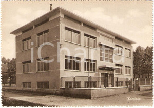 Cartolina originale da collezione 1950 ca Romagnano Sesia NO Facciata COLLEGIO CONVITTO CURIONI 4 1