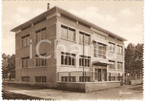 Cartolina originale da collezione 1950 ca Romagnano Sesia NO Facciata COLLEGIO CONVITTO CURIONI 2 1