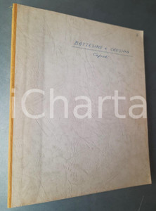 Libro, pubblicazione d epoca 1972 Adriano CAPRIOLI Battesimo e Confermazione Dattiloscr. + note Orazio Sartor 1