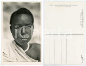 Cartolina originale da collezione 1930 C. ZAGOURSKI «L Afrique qui disparaît» RUANDA Jeune Mutudzi Postcard 107 1