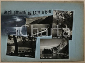 1960 ca LAGO D'ISEO Angoli pittoreschi - Bozzetto preparatorio cartolina 30x21 Bozzetto preparatorio per cartolina postale.Collage su cartoncino rigido, con disegno originale.  FAIR/discreto Lievi gualciture. ingialliture ai margini FORMATO: 43x31 cm originale e autentica 1