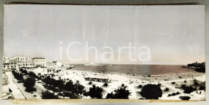 Stampa, bozzetto originale 1950 ca VIESTE Veduta panoramica  Bozzetto preparatorio cartolina 1