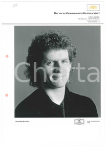 Fotografia d epoca originale 1990 ca GERMANIA LIRICA  Hans Peter BLOCHWITZ Foto DEUTSCHE GRAMMOPHON 1