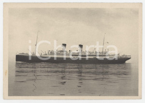 Cartolina originale da collezione 1934 GENOVA ITALIAN LINE Transatlantico ROMA Italia Flotte Riunite  Cartolina 5 1