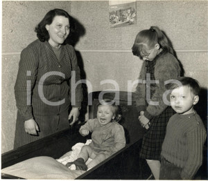 Fotografia d epoca originale 1958 MONT D ORIGNY Famiglia di Wayne POWERS disertore americano Foto 3 1