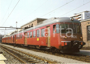 Cartolina originale da collezione 1983 ZURICH SVIZZERA Ferrovie SBB Locomotiva RABDe 12/12 1106 Cartolina FG NV 1