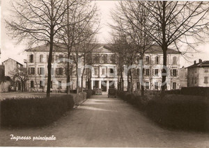 Cartolina originale da collezione 1950 ca ROMAGNANO SESIA Ingresso Principale COLLEGIO CONVITTO CURIONI (3) 1
