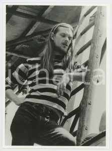 Fotografia d epoca originale 1975 ca MILANO Parco Lambro  Festival RE NUDO  Allestitore  Foto 1