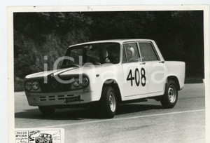 Fotografia d epoca originale 1965 TRIESTE OPICINA Mario ANGIOLINI guida Lancia Fulvia JOLLY CLUB Foto RALLY 1