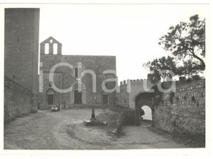 Fotografia d epoca originale 1972 TARQUINIA VT Chiesa di Santa Maria in Castello  Facciata Foto 18x13 1