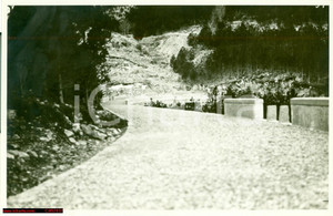Fotografia d epoca originale 1930 VODIZZE CROAZIA Nuova strada PIEDIMONTE DEL TAIANO  Foto 1 1