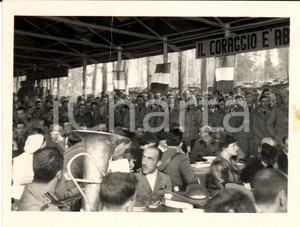 Fotografia d epoca originale 1939 LIBIA Teatrino Scuola Allievi Carabinieri ZAPTIE   Foto 2 1
