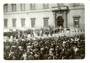 Fotografia d epoca originale 1939 CITTA  DEL VATICANO Papa PIO XII ingresso solenne S. GIOVANNI in LATERANO 1