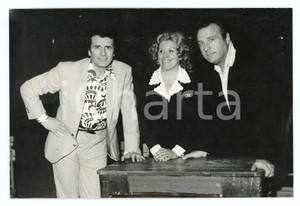 Fotografia d epoca originale 1970 ca ITALIA  LIRICA Franco CORELLI Luisa MARAGLIANO Gian Giacomo GUELFI Foto 1