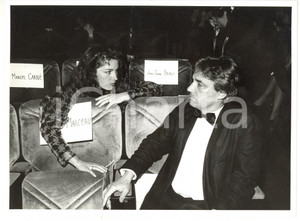 Fotografia d epoca originale 1988 FESTIVAL DI CANNES Andrzej ZULAWSKI con Véronique GENEST Foto 3 1