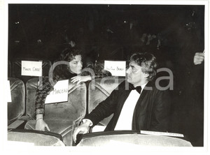 1988 FESTIVAL DI CANNES Andrzej ZULAWSKI con Véronique GENEST *Foto (2) Fotografia di agenzia. CONDIZIONI: GFORMATO: 24x18 cm     originale e autentica 1