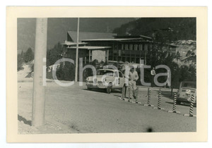 Fotografia d epoca originale 1965 ca TROFEO SUPERCORTEMAGGIORE Alfa Romeo GIULIETTA slalom JOLLY CLUB Foto 1