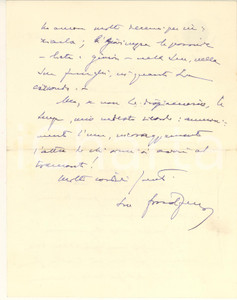 Autografo originale 1968 Università di PADOVA Rettore Guido FERRO riceve rivista Padova AUTOGRAFO 1