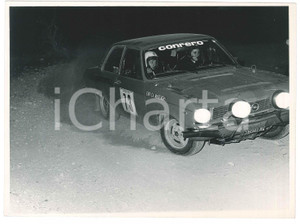 Fotografia d epoca originale 1970 ca RALLY Opel Ascona  Simonetta DEL MAZZA Enrica MARENGHI Foto 3 1
