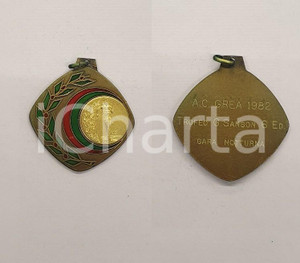 1982 A.C. GREA Trofeo G. SANSON 6 Edizione  Gara notturna Medaglia 4x4 cm 1